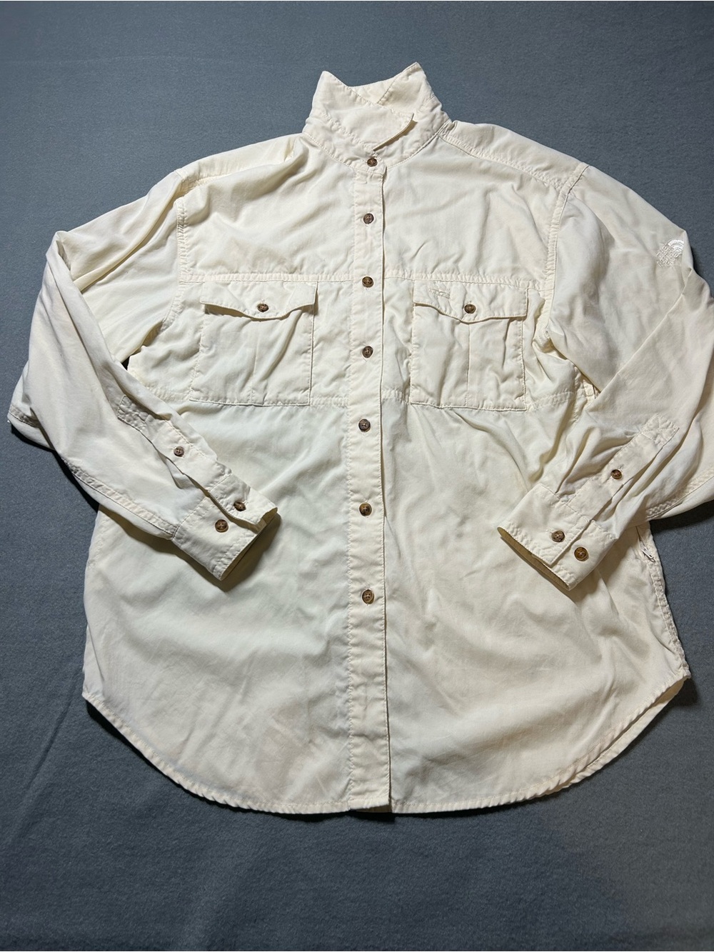 The North Face Women's Light Cream Mesh-Lined Jacket